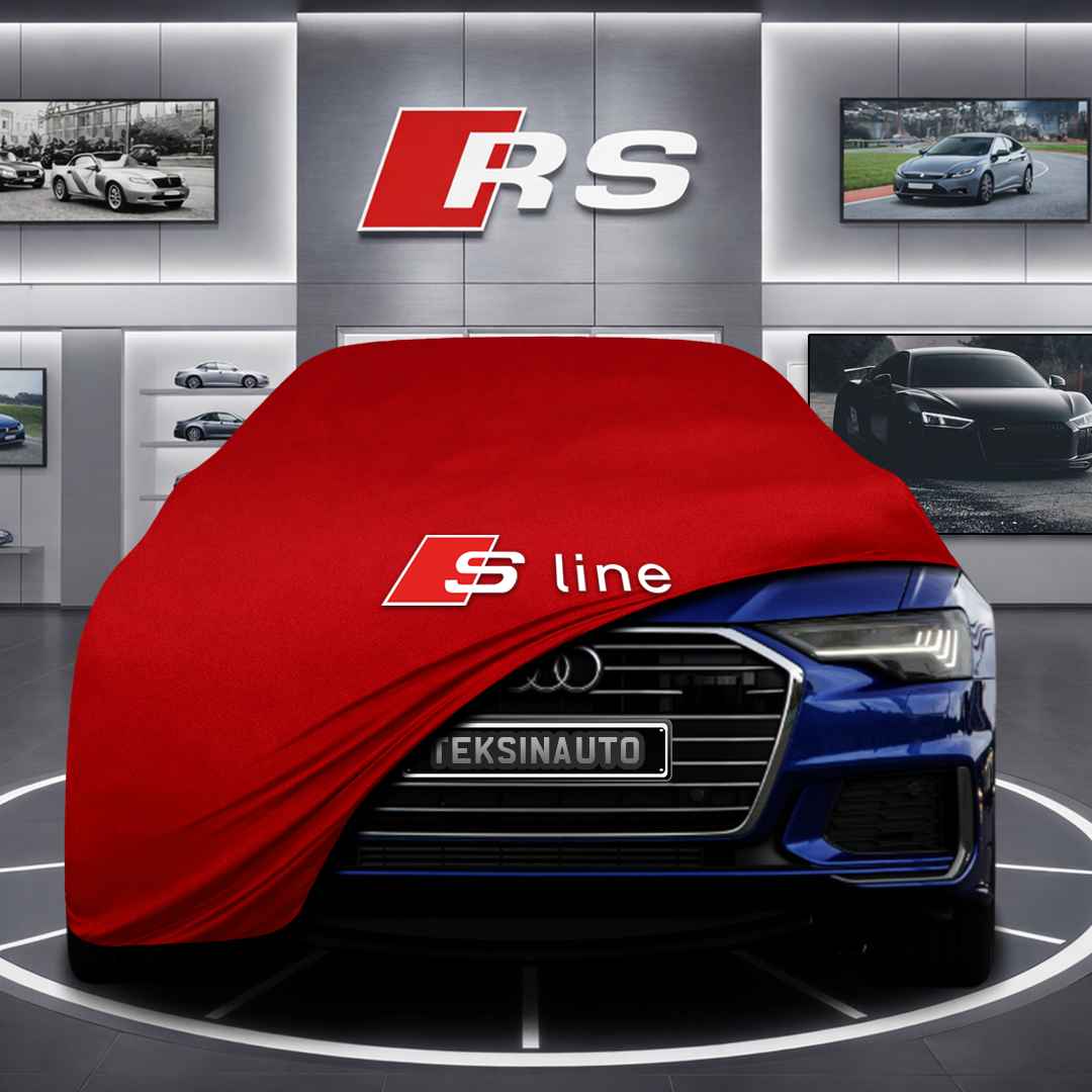 AUDİ A6 C8 Custom Fit Indoor Car Cover Soft Stretch Black Gray Blue Red Dust Protection Garage Cover Laser Cut + Bag