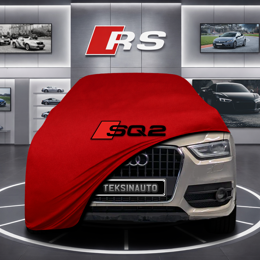 AUDİ Q3 8U Custom Fit Indoor Car Cover Soft Stretch Black Gray Blue Red Dust Protection Garage Cover Laser Cut + Bag