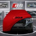 AUDİ Q2 Custom Fit Indoor Car Cover Soft Stretch Black Gray Blue Red Dust Protection Garage Cover Laser Cut + Bag