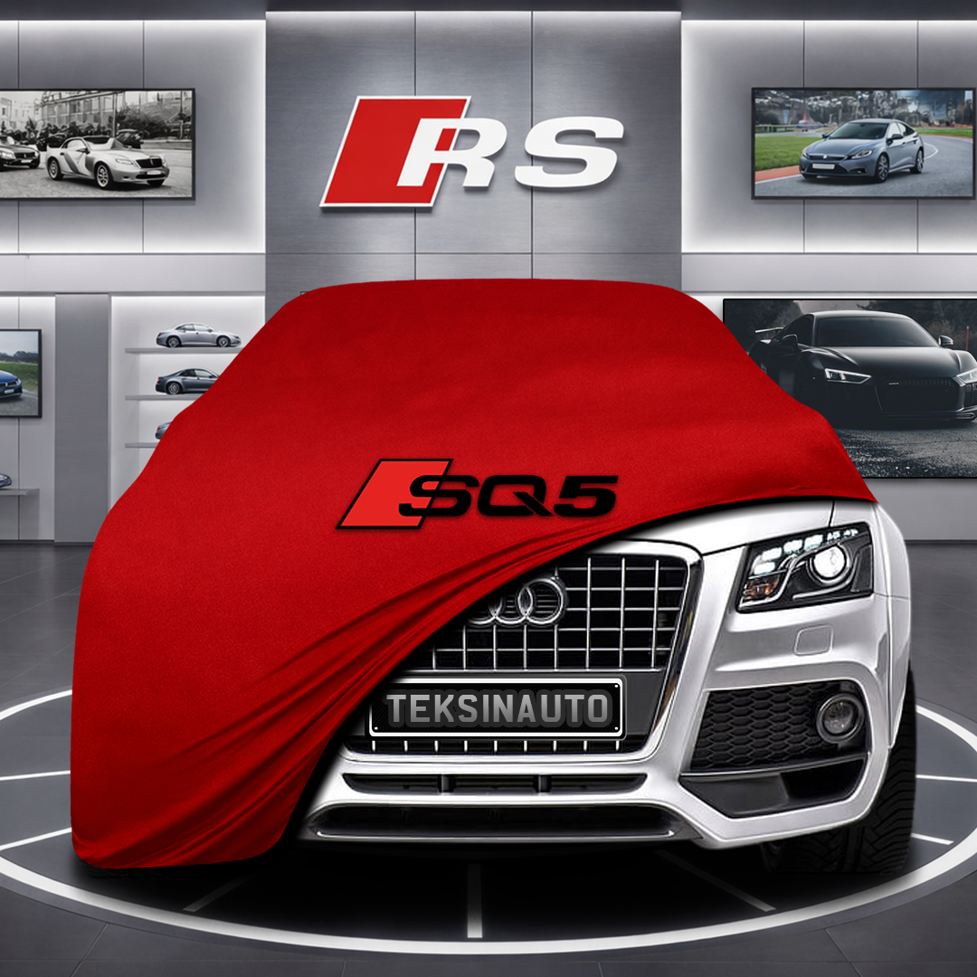 AUDİ Q5 8R Custom Fit Indoor Car Cover Soft Stretch Black Gray Blue Red Dust Protection Garage Cover Laser Cut + Bag