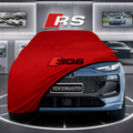 AUDİ Q6L GF E-TRON Custom Fit Indoor Car Cover Soft Stretch Black Gray Blue Red Dust Protection Garage Cover Laser Cut + Bag