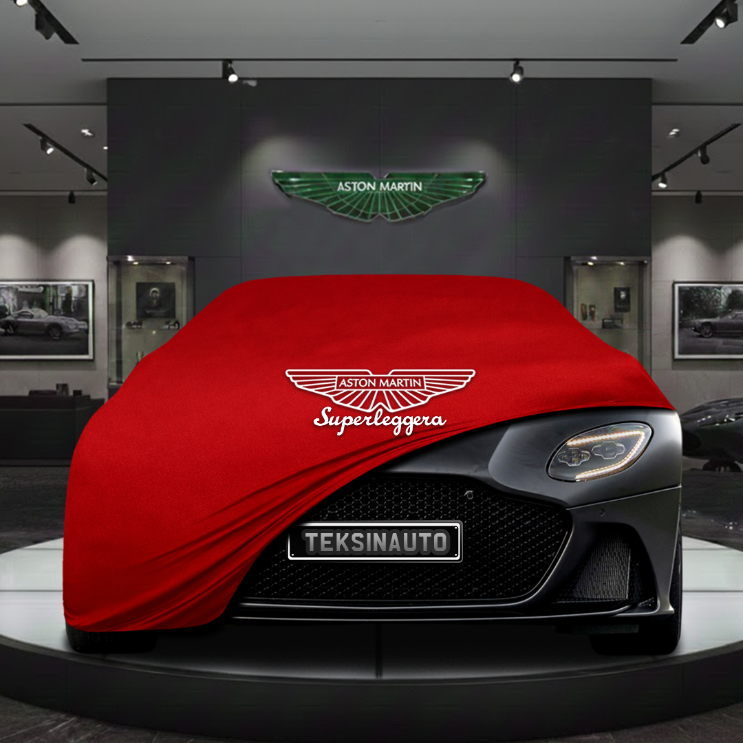 Aston Martin DBS Superleggera (2018-) Custom Fit Indoor Car Cover Soft Stretch Black Gray Blue Red Dust Protection Garage Cover Laser Cut + Bag