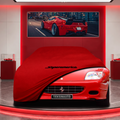 Ferrari 575 SuperAmerica Custom Fit Indoor Car Cover Soft Stretch Black Gray Blue Red Dust Protection Garage Cover Laser Cut + Bag