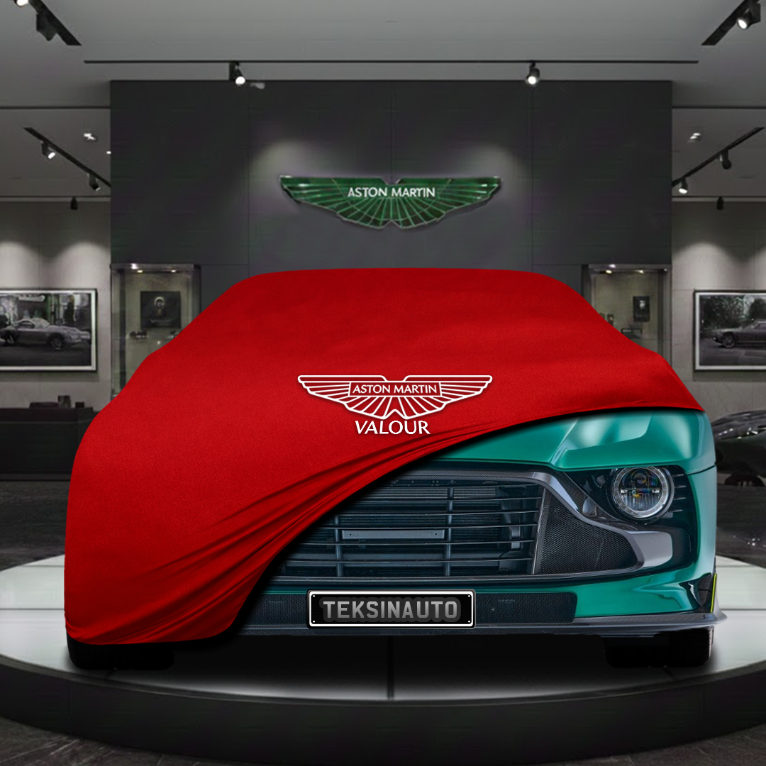 ASTON MARTİN VALOUR 2023- Custom Fit Indoor Car Cover Soft Stretch Black Gray Blue Red Dust Protection Garage Cover Laser Cut + Bag