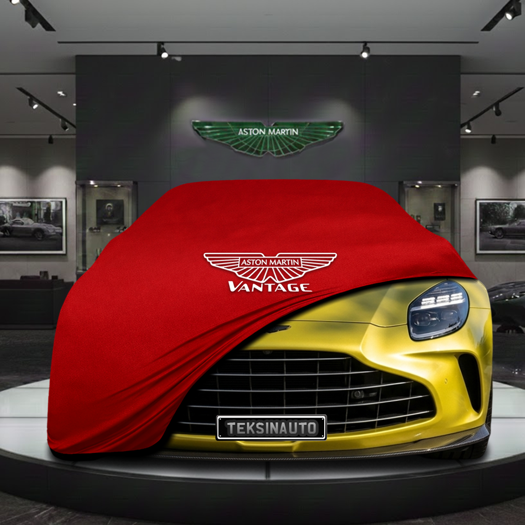 ASTON MARTİN V8 VANTAGE 2024- Custom Fit Indoor Car Cover Soft Stretch Black Gray Blue Red Dust Protection Garage Cover Laser Cut + Bag
