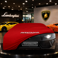 Lamborghini Aventador LP700-4 (2011-2017) Indoor Car Cover Custom Fit, Black, Gray, Blue, Red Color