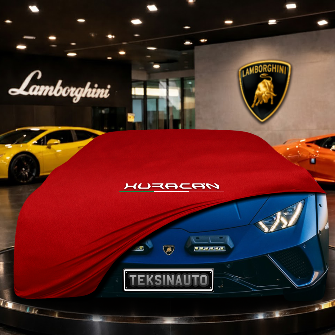 Lamborghini Huracan Sterrato (2023-) Custom Fit Indoor Car Cover Soft Stretch Black Gray Blue Red Dust Protection Garage Cover Laser Cut + Bag