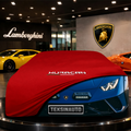 Lamborghini Huracan Sterrato (2023-) Custom Fit Indoor Car Cover Soft Stretch Black Gray Blue Red Dust Protection Garage Cover Laser Cut + Bag