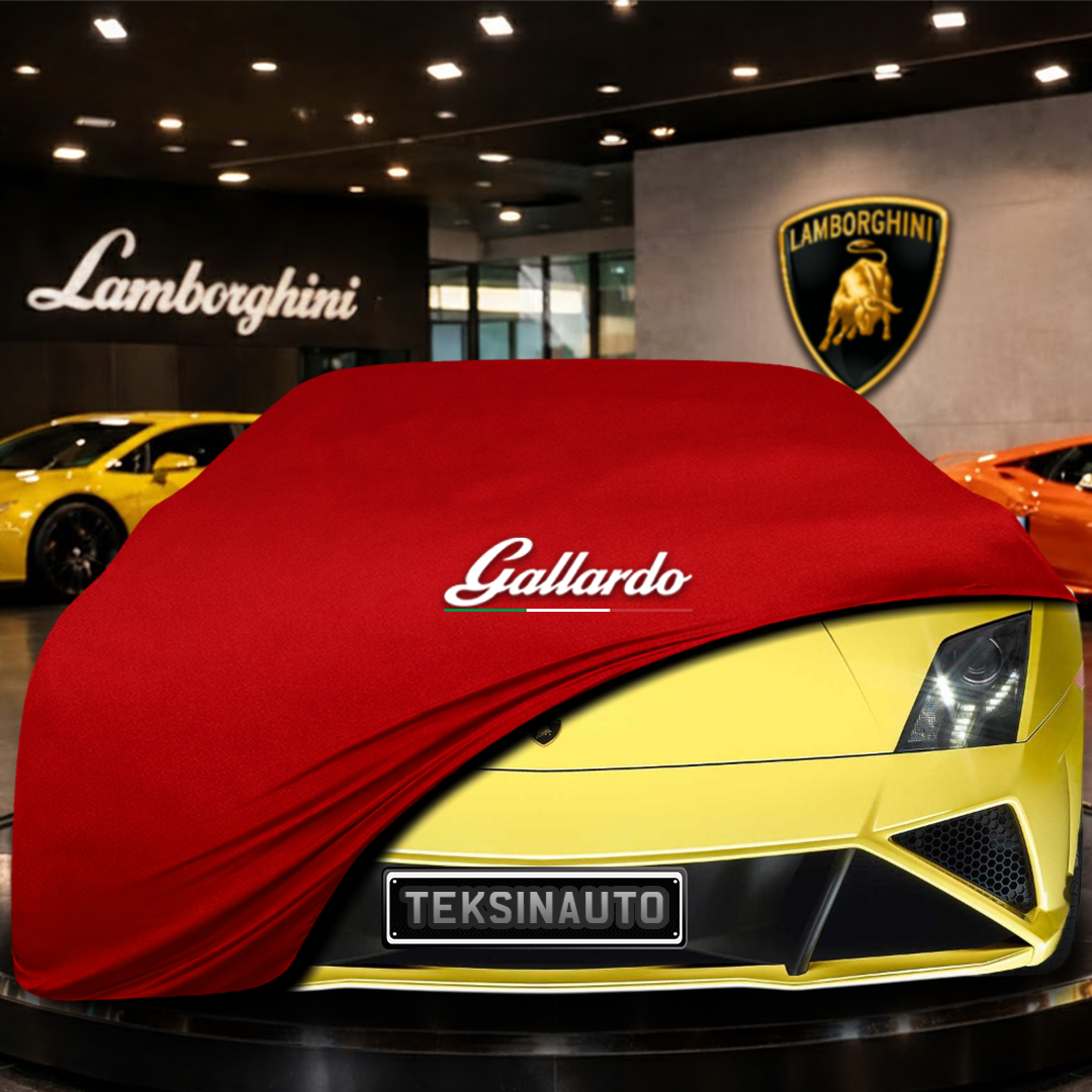 Lamborghini Gallardo LP 560-4 (2008-2013) Custom Fit Indoor Car Cover Soft Stretch Black Gray Blue Red Dust Protection Garage Cover Laser Cut + Bag