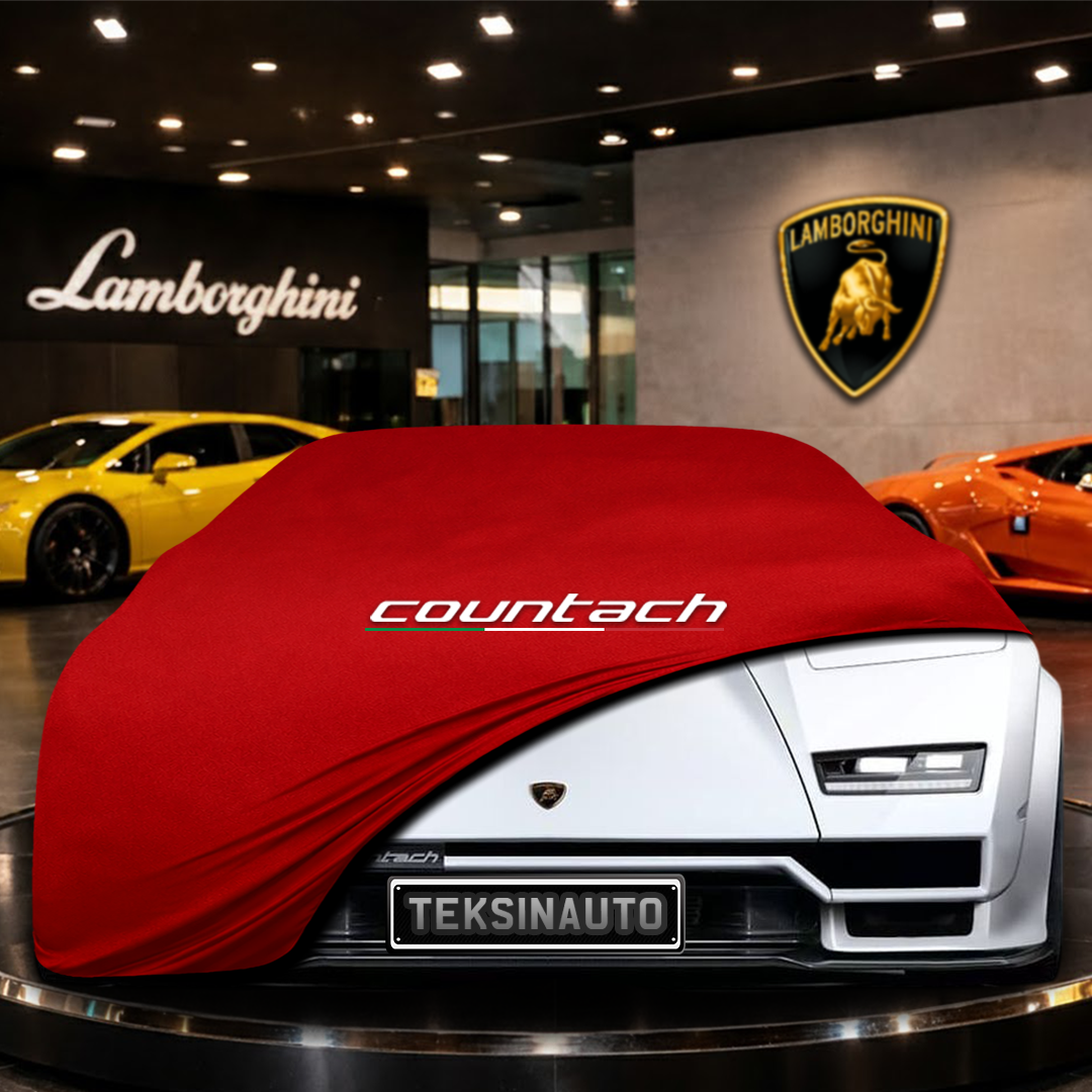 Lamborghini Countach LPI 800-4 (2022-) Custom Fit Indoor Car Cover Soft Stretch Black Gray Blue Red Dust Protection Garage Cover Laser Cut + Bag