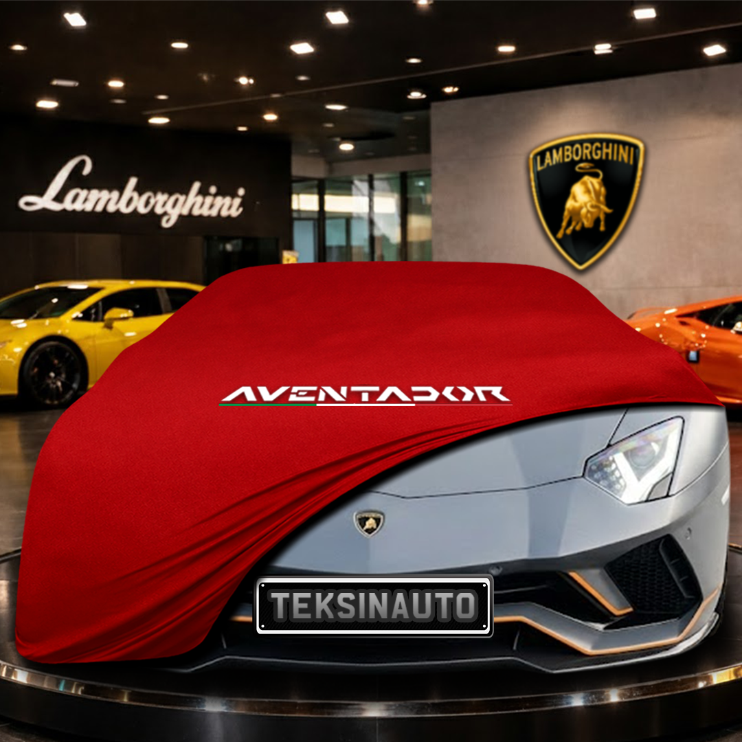 Lamborghini Aventador LP780-4 (2021-) Indoor Car Cover Custom Fit, Black, Gray, Blue, Red Color