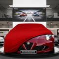 Alfa Romeo 4C CoupeCustom Fit Indoor Car Cover Soft Stretch Black Gray Blue Red Dust Protection Garage Cover Laser Cut + Bag