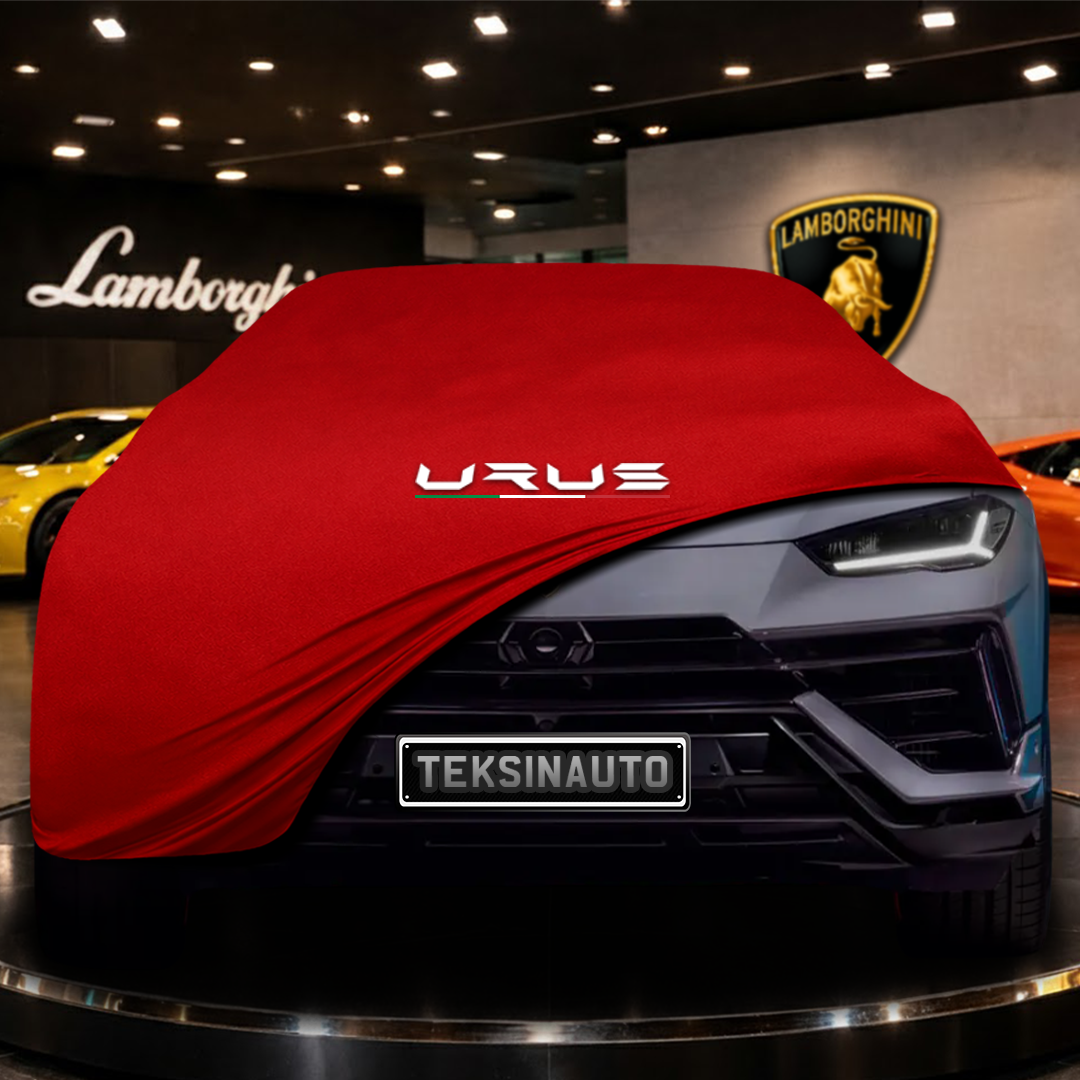 Lamborghini Urus (2018-) Custom Fit Indoor Car Cover Soft Stretch Black Gray Blue Red Dust Protection Garage Cover Laser Cut + Bag