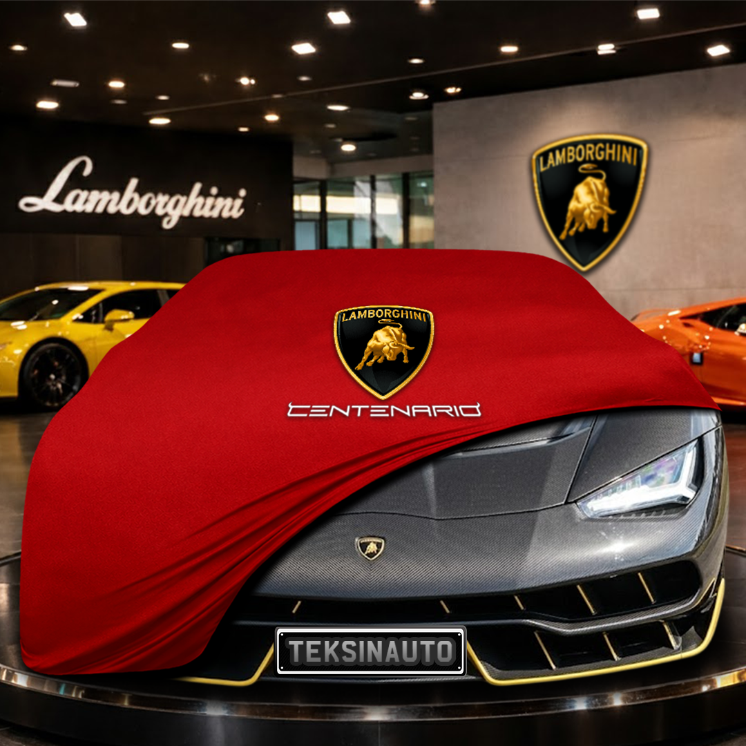 Lamborghini Centenario LP770-4 (2016-2018) Custom Fit Indoor Car Cover Soft Stretch Black Gray Blue Red Dust Protection Garage Cover Laser Cut + Bag