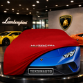 Lamborghini Huracan Performante Spyder (2017-2019) Custom Fit Indoor Car Cover Soft Stretch Black Gray Blue Red Dust Protection Garage Cover Laser Cut + Bag