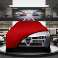 Alfa Romeo 159 Sedan (2005-2011) Custom Fit Indoor Car Cover Soft Stretch Black Gray Blue Red Dust Protection Garage Cover Laser Cut + Bag