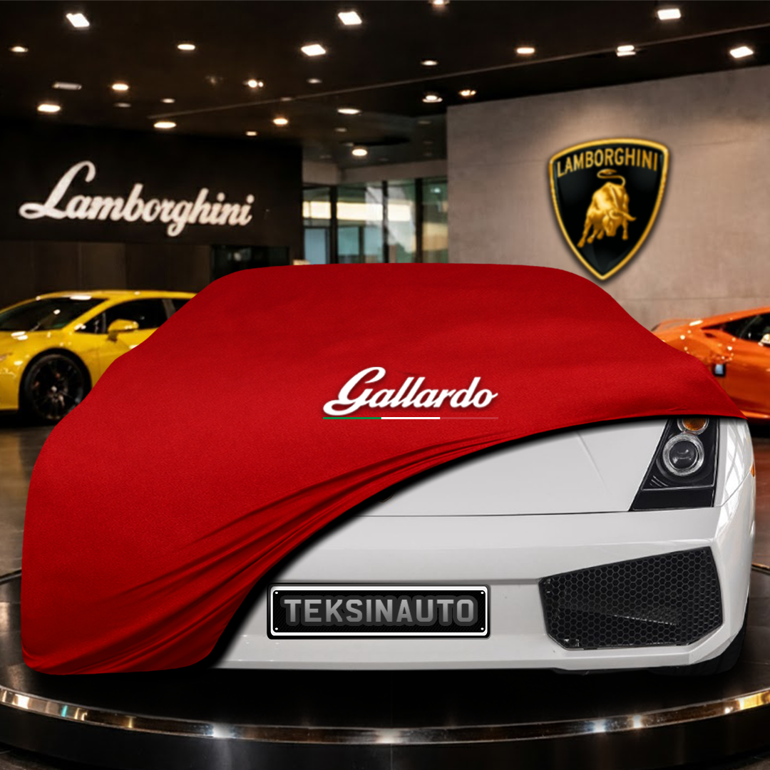 Lamborghini Gallardo Spyder (2005-2008) Custom Fit Indoor Car Cover Soft Stretch Black Gray Blue Red Dust Protection Garage Cover Laser Cut + Bag