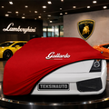 Lamborghini Gallardo Spyder (2005-2008) Custom Fit Indoor Car Cover Soft Stretch Black Gray Blue Red Dust Protection Garage Cover Laser Cut + Bag