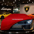 Lamborghini Aventador Miura Homage (2016-) Indoor Car Cover Custom Fit, Black, Gray, Blue, Red Color