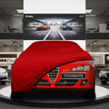 Alfa Romeo 147 Hatchback (2000-2010) Custom Fit Indoor Car Cover Soft Stretch Black Gray Blue Red Dust Protection Garage Cover Laser Cut + Bag