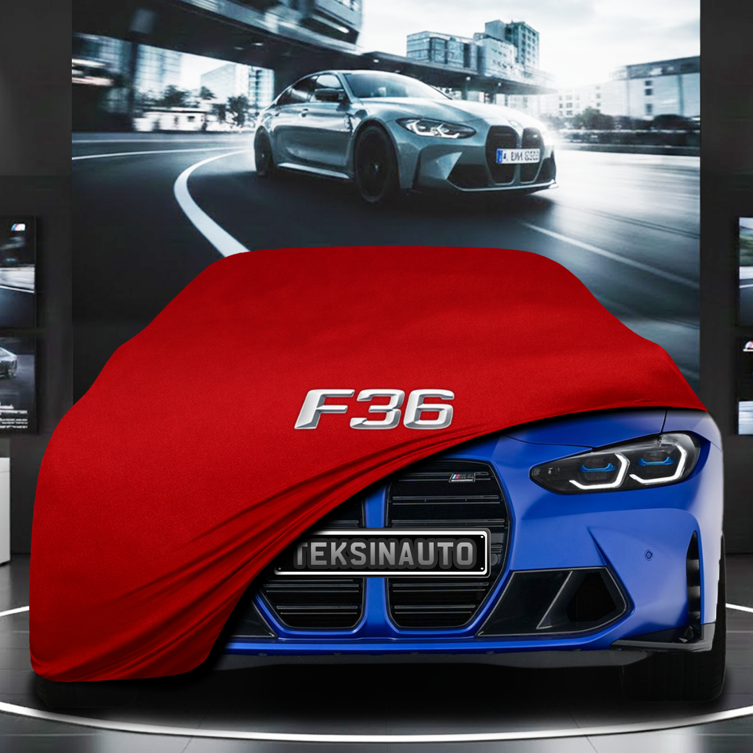 BMW 4 F36 GRANCOUPE (2013-2021) Custom Fit Indoor Car Cover Soft Stretch Black Gray Blue Red Dust Protection Garage Cover Laser Cut + Bag