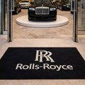 Rolls Royce Premium Luxury Rug (60x87) INCH (150x220) cm Home, Garage & Display Carpet Auto Area Carpet, Car Garage Decor,Car Floor Mat