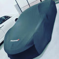 McLaren 650S (2014-2017) Custom Fit Indoor Car Cover Soft Stretch Black Gray Blue Red Dust Protection Garage Cover Laser Cut + Bag