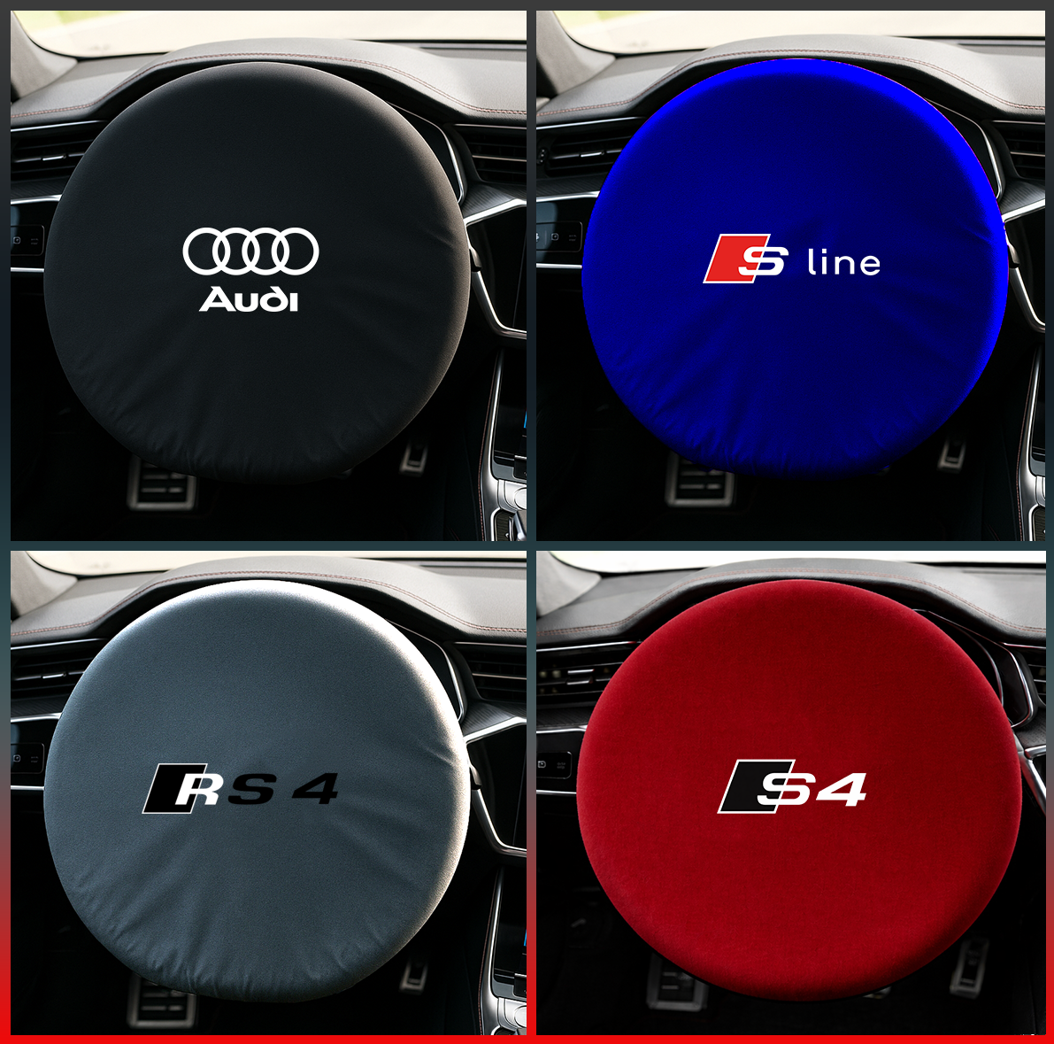 AUDİ A4 ALLROAD B9 8W Custom Fit Indoor Car Cover Soft Stretch Black Gray Blue Red Dust Protection Garage Cover Laser Cut + Bag