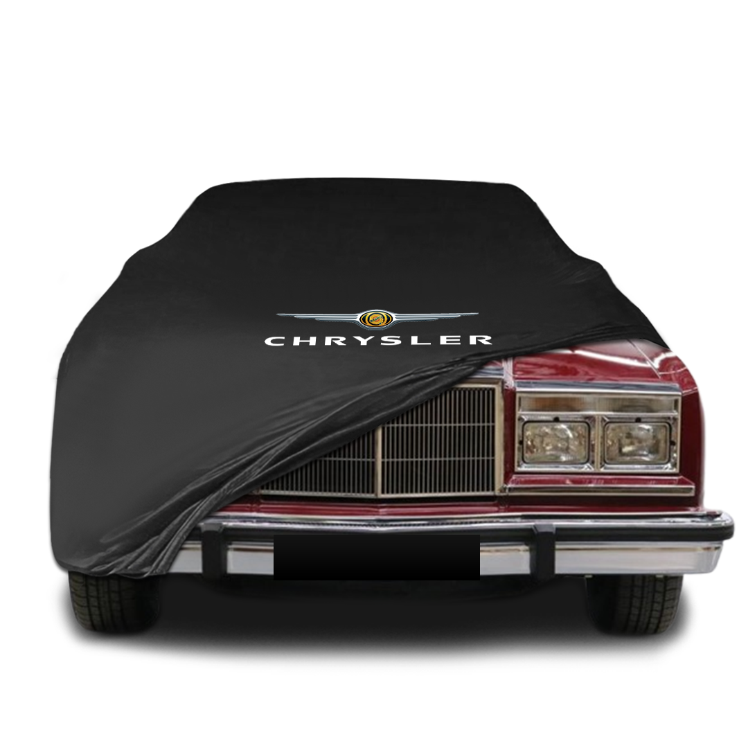 Chrysler New Yorker (1988-1993) Custom Fit Indoor Car Cover Soft Stretch Black Gray Blue Red Dust Protection Garage Cover Laser Cut + Bag