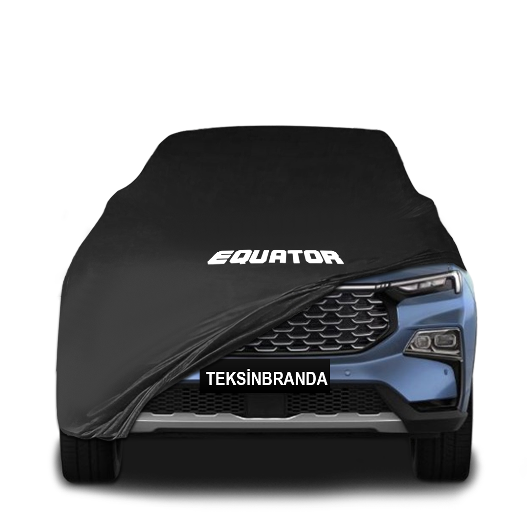 Ford Equator (2021-) Indoor Car Cover Custom Fit, Black, Gray, Blue, Red Color
