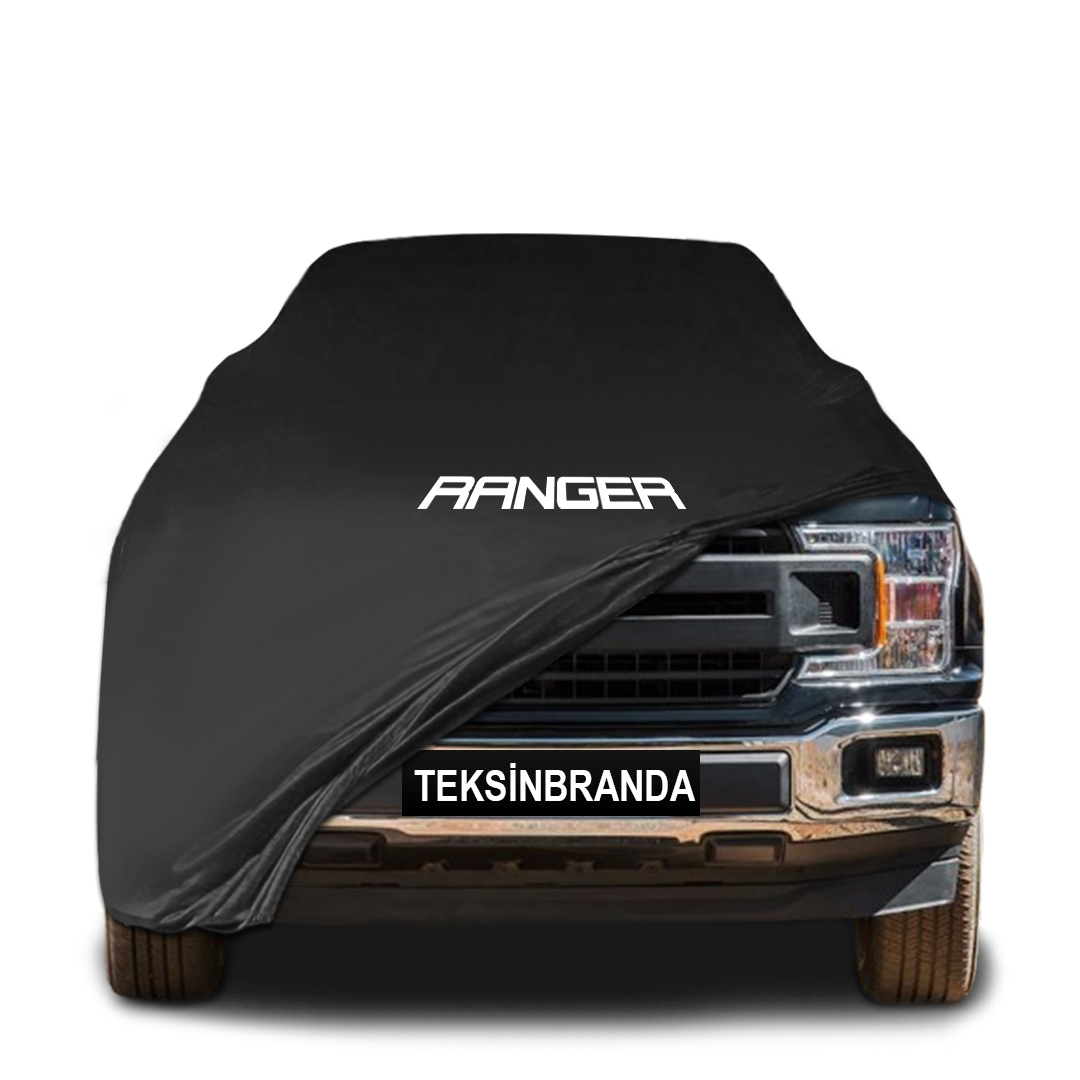 Ford F 100-150 Ranger Indoor Car Cover Custom Fit, Black, Gray, Blue, Red Color