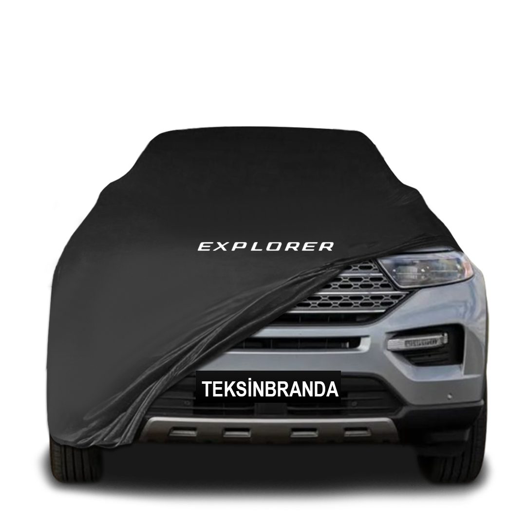 Ford Explorer 6 Indoor Car Cover Custom Fit, Black, Gray, Blue, Red Color
