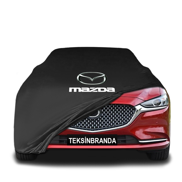 Mazda 6 3 Sedan Indoor Car Cover Custom Fit, Black, Gray, Blue, Red Color