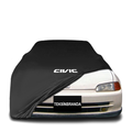 Honda Civic 5 Sedan (1991-1995) Indoor Car Cover Custom Fit, Black, Gray, Blue, Red Color