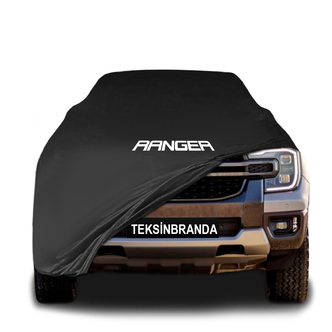 Ford Ranger 5 (2023-) Indoor Car Cover Custom Fit, Black, Gray, Blue, Red Color