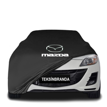 Mazda 3 2 Sedan (2009-2013) Indoor Car Cover Custom Fit, Black, Gray, Blue, Red Color