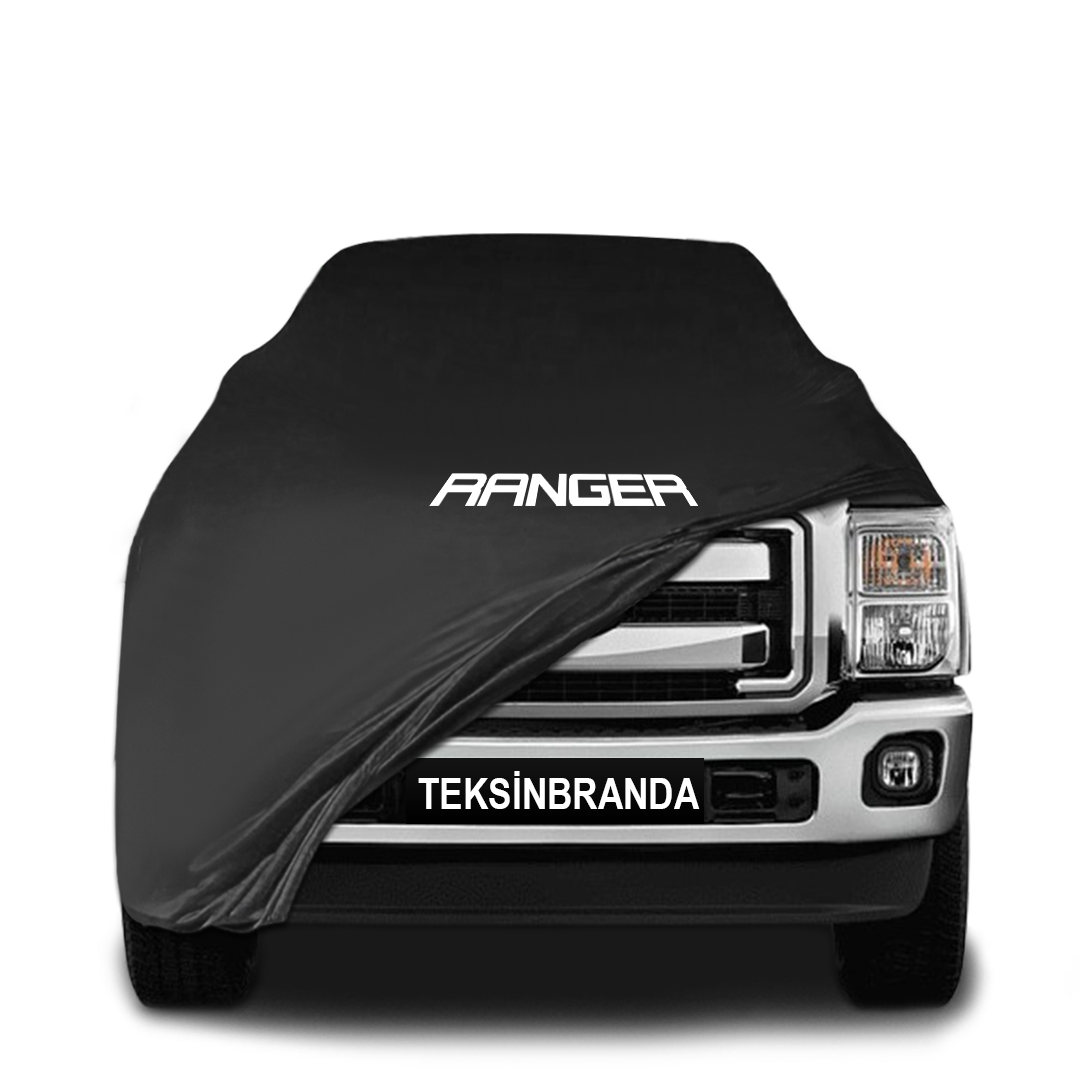 Ford F-350 Ranger Indoor Car Cover Custom Fit, Black, Gray, Blue, Red Color