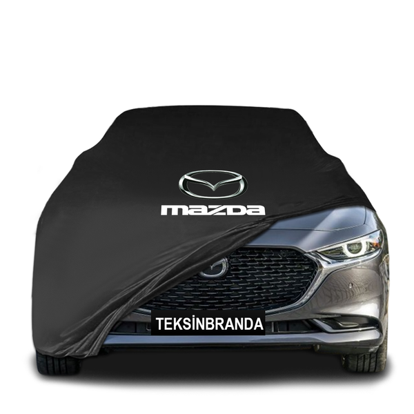 Mazda 3 4 Hatchback (2019-) Indoor Car Cover Custom Fit, Black, Gray, Blue, Red Color