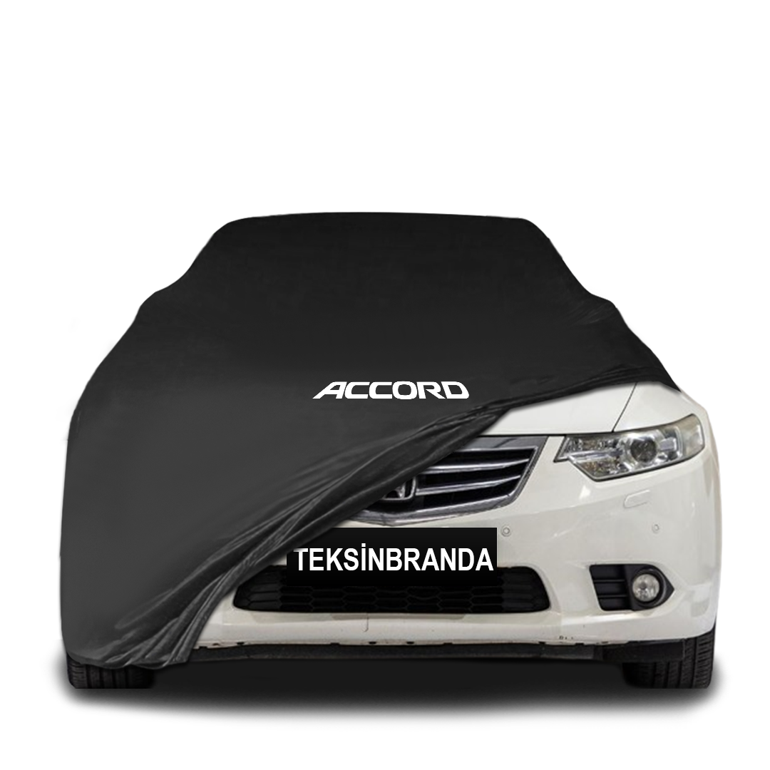 Honda Accord 8 Sedan Indoor Car Cover Custom Fit, Black, Gray, Blue, Red Color