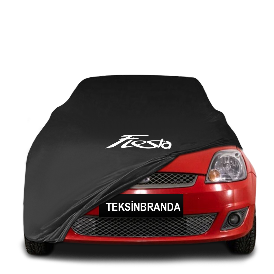 Ford Fiesta 6 (2001-2008) MK6 Indoor Car Cover Custom Fit, Black, Gray, Blue, Red Color