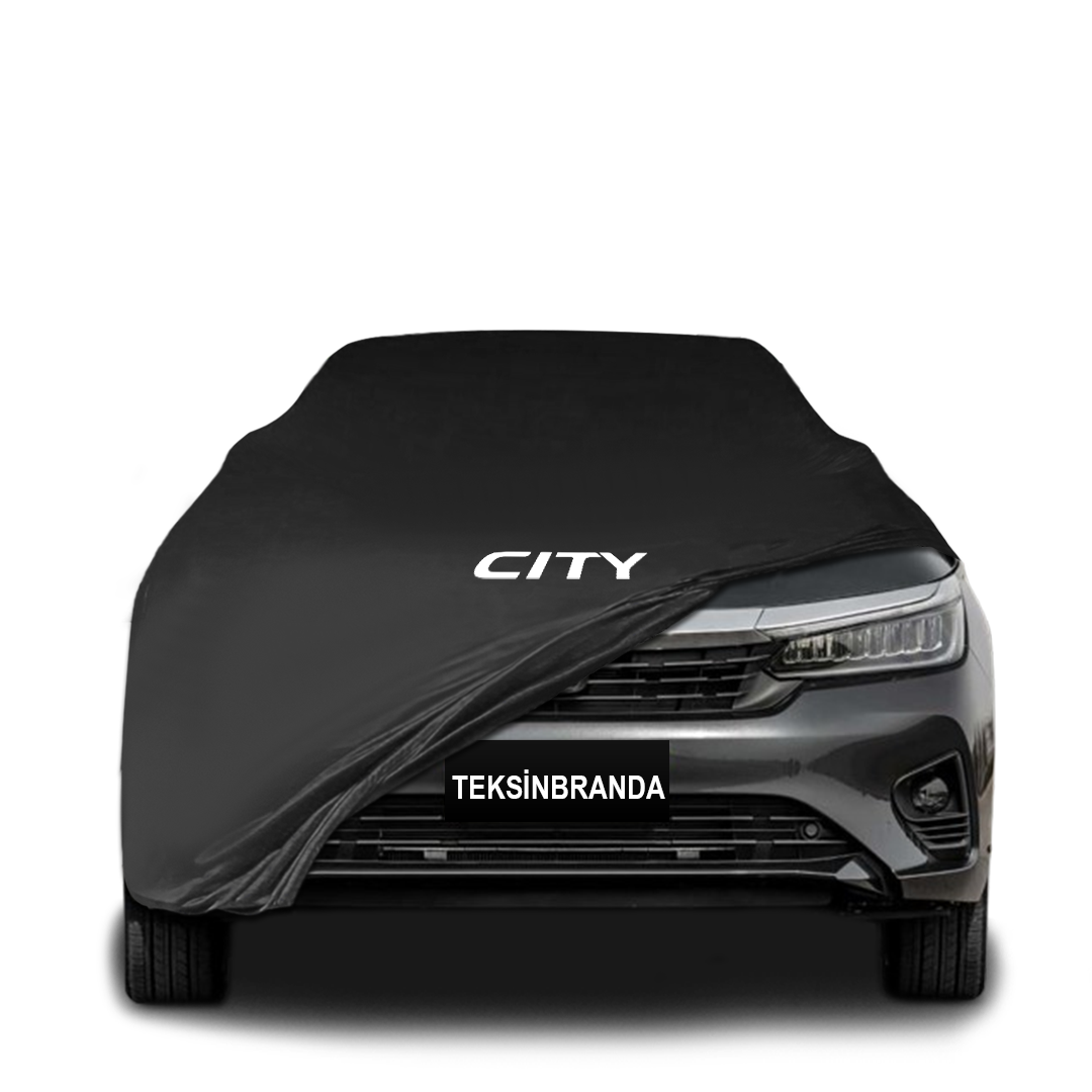Honda City 8 (2019-) Indoor Car Cover Custom Fit, Black, Gray, Blue, Red Color