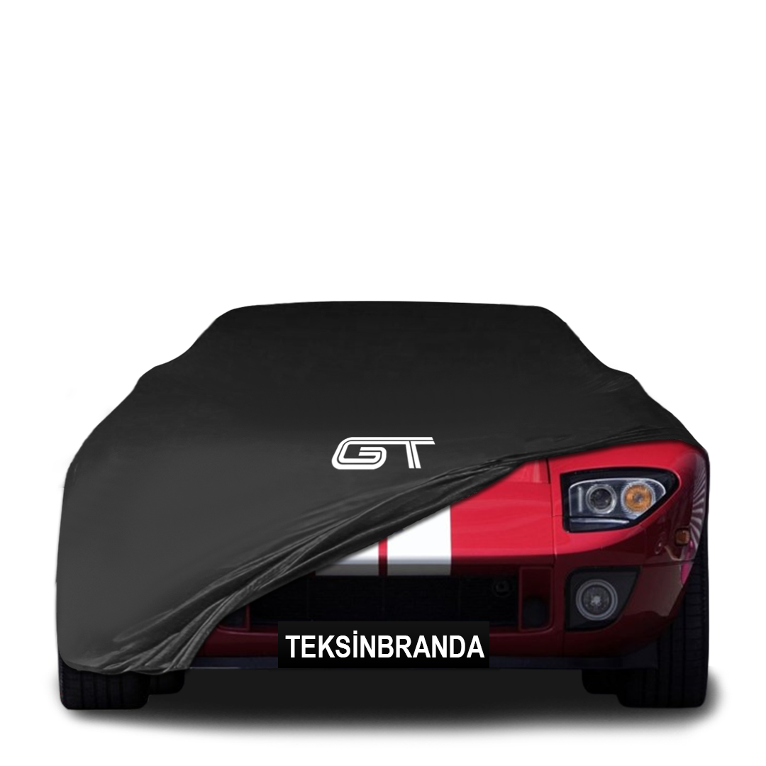 Ford GT Indoor Car Cover Custom Fit, Black, Gray, Blue, Red Color