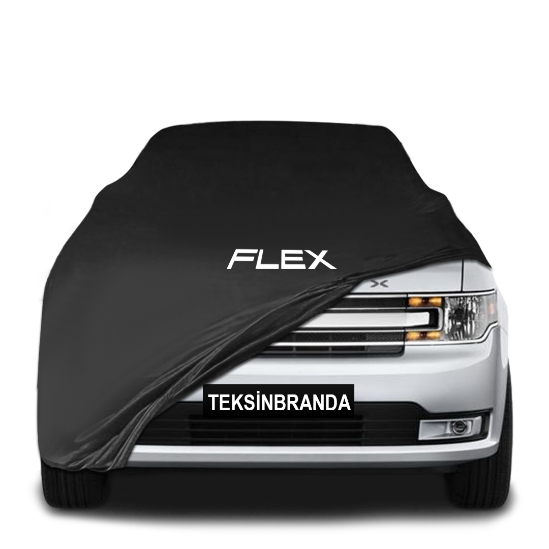 Ford Flex Indoor Car Cover Custom Fit, Black, Gray, Blue, Red Color