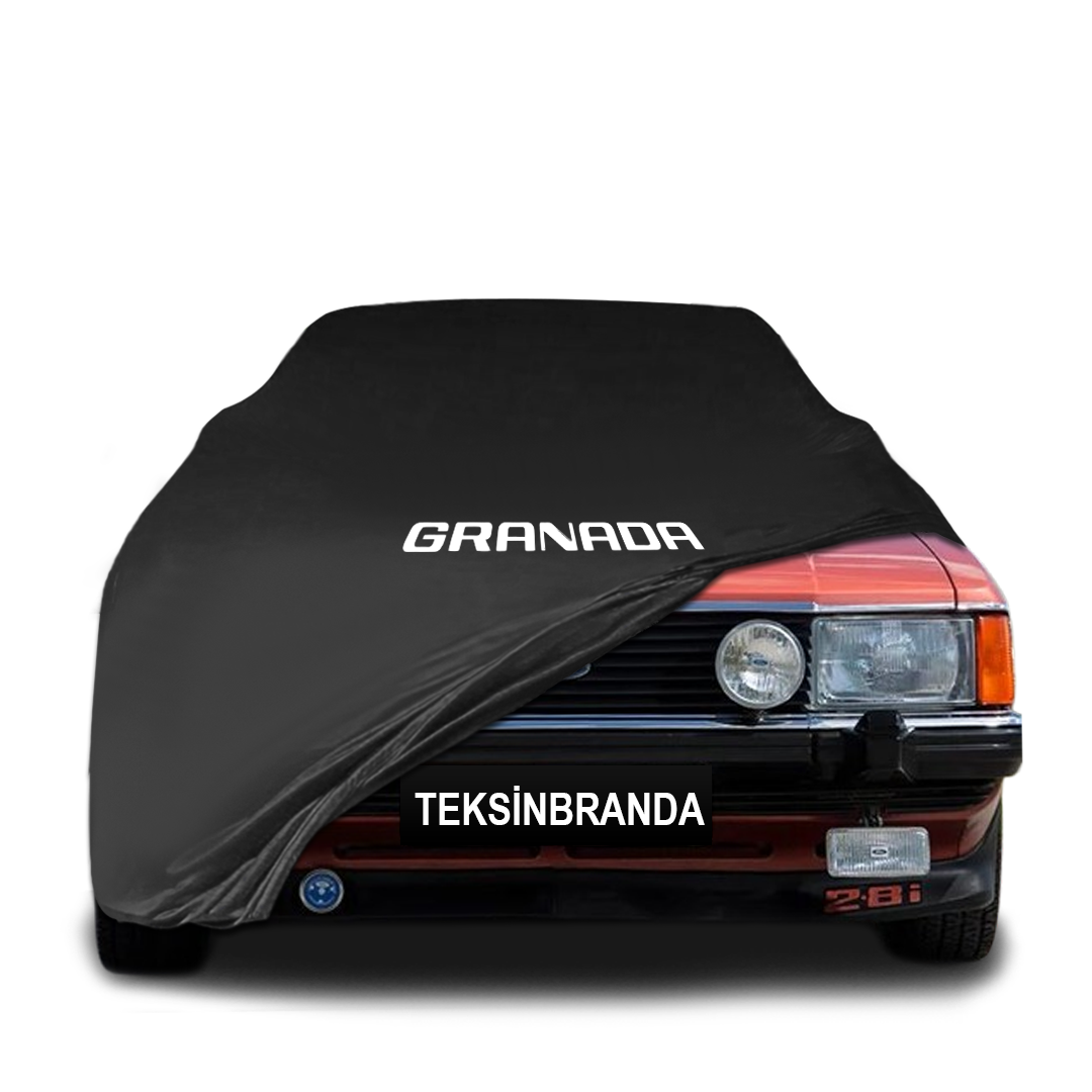 Ford Granada Indoor Car Cover Custom Fit, Black, Gray, Blue, Red Color