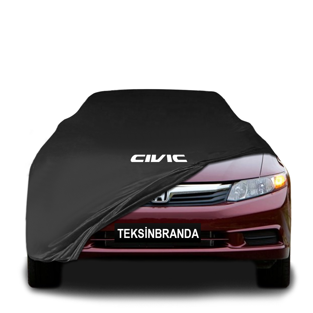 Honda Civic 9 Sedan Indoor Car Cover Custom Fit, Black, Gray, Blue, Red Color
