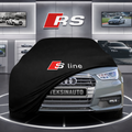 AUDİ A1 8X Custom Fit Indoor Car Cover Soft Stretch Black Gray Blue Red Dust Protection Garage Cover Laser Cut + Bag