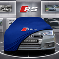 AUDİ A1 8X Custom Fit Indoor Car Cover Soft Stretch Black Gray Blue Red Dust Protection Garage Cover Laser Cut + Bag