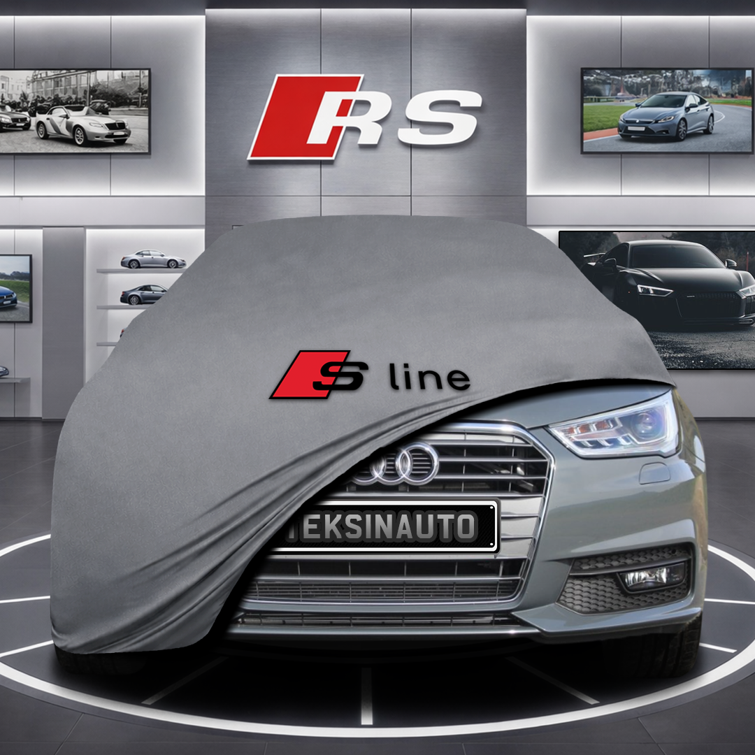 AUDİ A1 8X Custom Fit Indoor Car Cover Soft Stretch Black Gray Blue Red Dust Protection Garage Cover Laser Cut + Bag