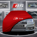 AUDİ A1 8X Custom Fit Indoor Car Cover Soft Stretch Black Gray Blue Red Dust Protection Garage Cover Laser Cut + Bag
