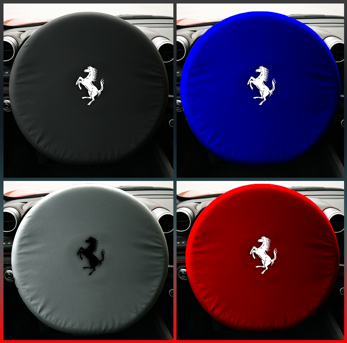 Ferrari F12 Berlinetta Custom Fit Indoor Car Cover Soft Stretch Black Gray Blue Red Dust Protection Garage Cover Laser Cut + Bag